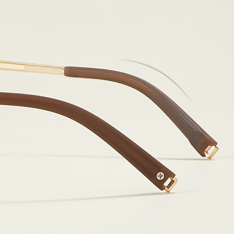Spykay™ EG26925 Gothic Cross Unisex Square Frame Anti-blue Light Retro Browline Glasses