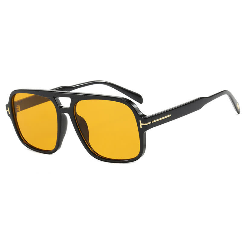Spykay™ SG60710 Double Bridges Retro-Vintage Aviator Sunglasses