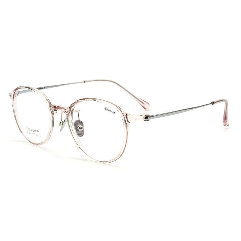 Spykay™ EG26847 Lightweight Classic Round Frame Anti-blue Light Simple Glasses