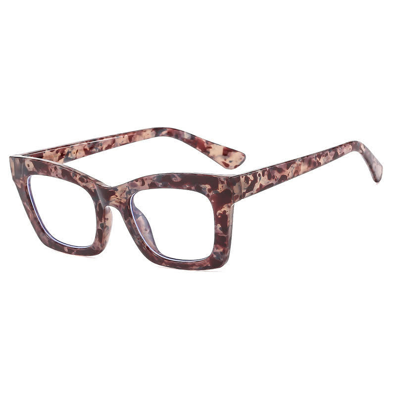 Spykay™ EG26879 Anti-blue Light Square Thick Frames Fashion Eyeglasses