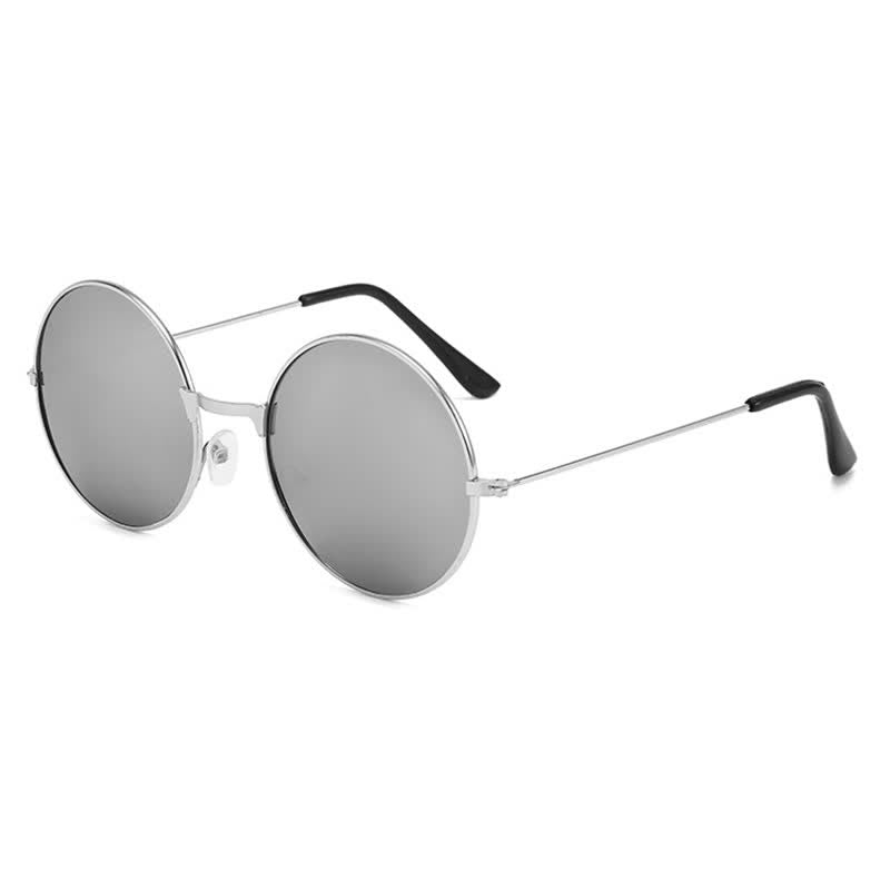 Spykay™ SG61008 Retro Round Frame Metal Sunglasses for Women Men