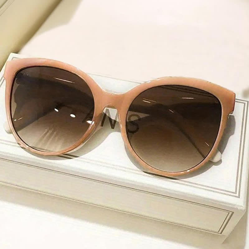Spykay™ SG60930 Cat-Eye Oversized Frame Hipster Sunglasses