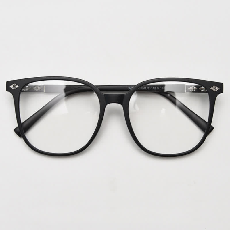 Spykay™ EG26916 Unsiex Retro Square Large Frame Fashion Anti-blue Light Glasses