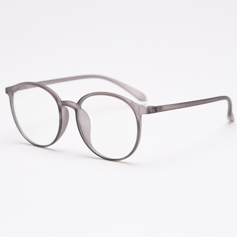 Spykay™ EG26865 Large Round Frame Anti-blue Light Simple Classic Lightweight Glasses