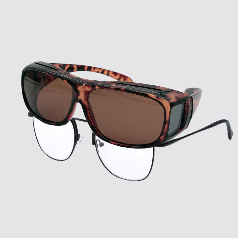 Spykay™ SG60960 Fit Over Glasses Wrap Around Polarized Sunglasses for Sports&Driving