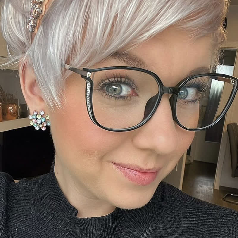 Spykay™ EG26882 Anti-blue Light Butterfly Frames Fashion Eyeglasses