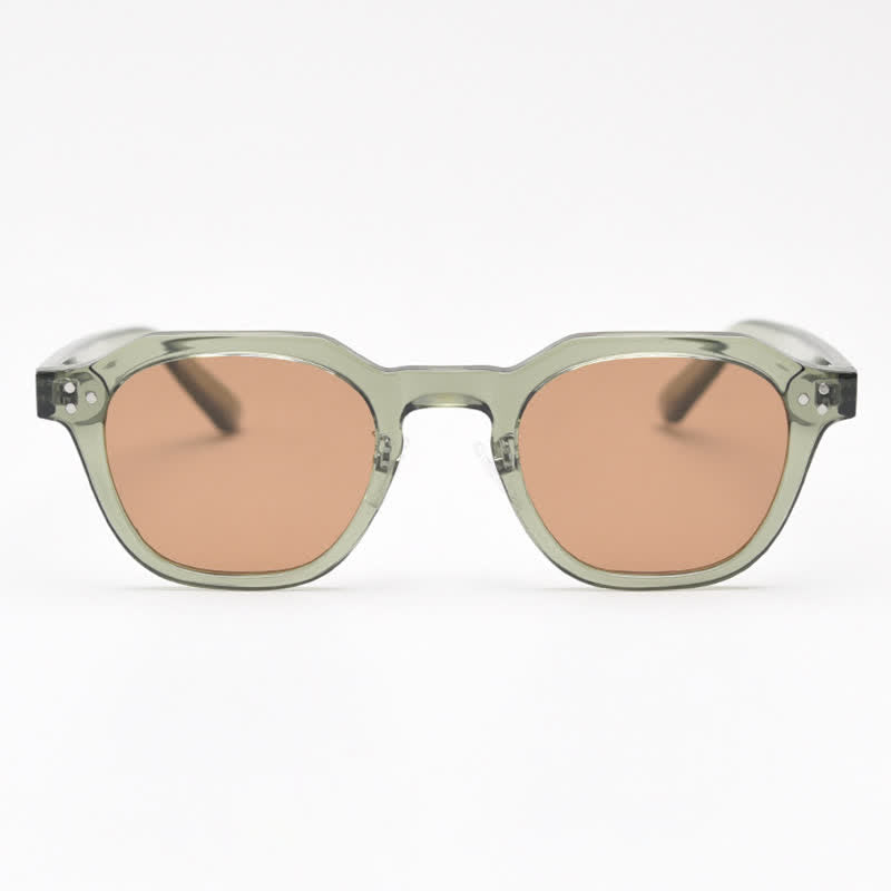 Spykay™ SG61000 Unisex Retro Geometric Frame Polarized Sunglasses