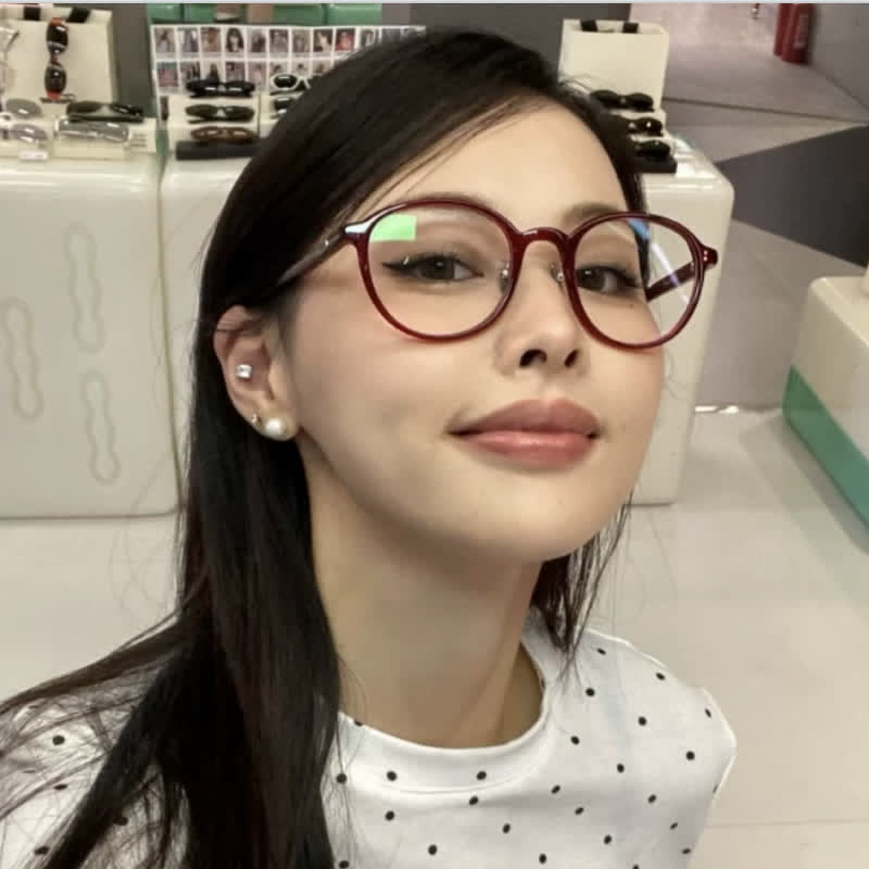 Spykay™ EG26710 Round Frame Hipster Anti-blue Light Glasses