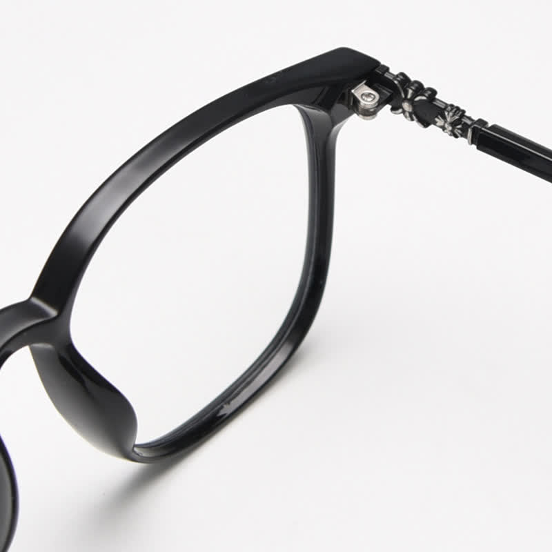 Spykay™ EG26915 Unsiex Classic Square Large Frame Fashion Anti-blue Light Glasses