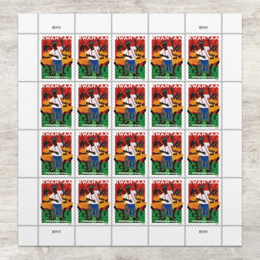 Kwanzaa 2024 Forever Stamps, Sheet of 20