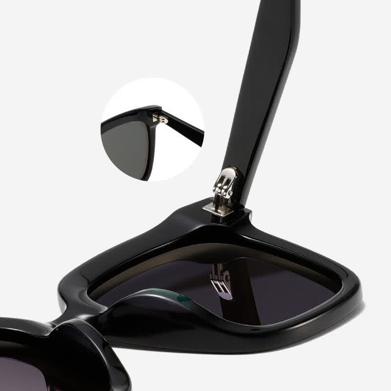 Spykay™ SG60804 Square Frame Oversized Sunglasses with Nylon Lenses