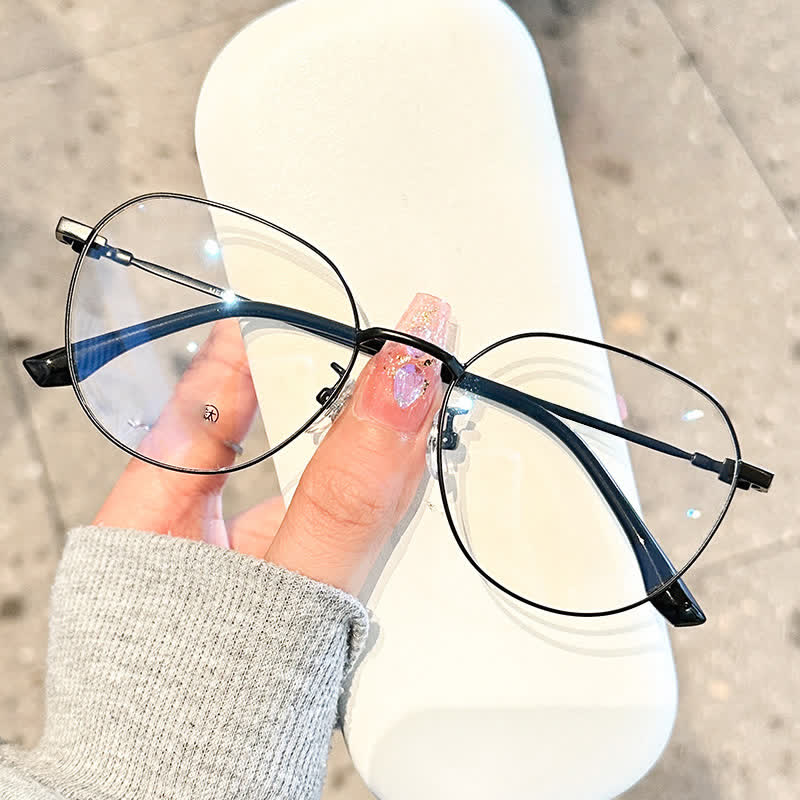 Spykay™ EG26890 Lightweight Round Frame Anti-blue Light Glasses