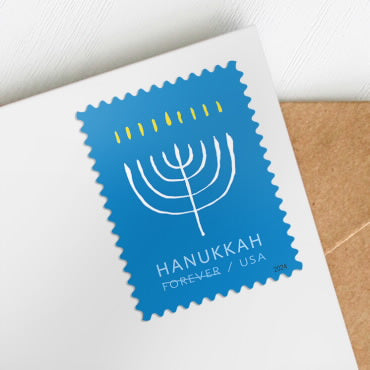 2024 USPS Hanukkah Forever Stamps, Sheet of 20