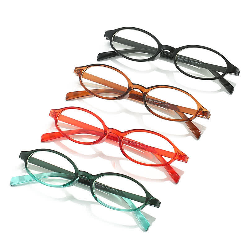 Spykay™ EG26885 Anti-blue Light Retro Small Oval Frame Y2K Hipster Eyeglasses