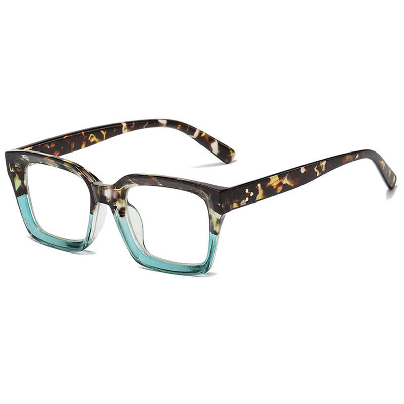 Spykay™ EG26877 Classic Simple Square Frame Concave Lenses Anti-blue Light Thick Glasses