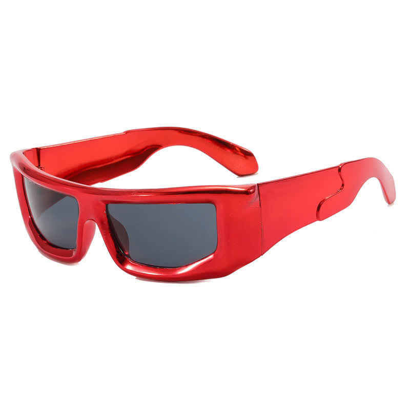 Spykay™ SG60908 Fashion Unisex Rectangle Frame Thick Y2K Sunglasses