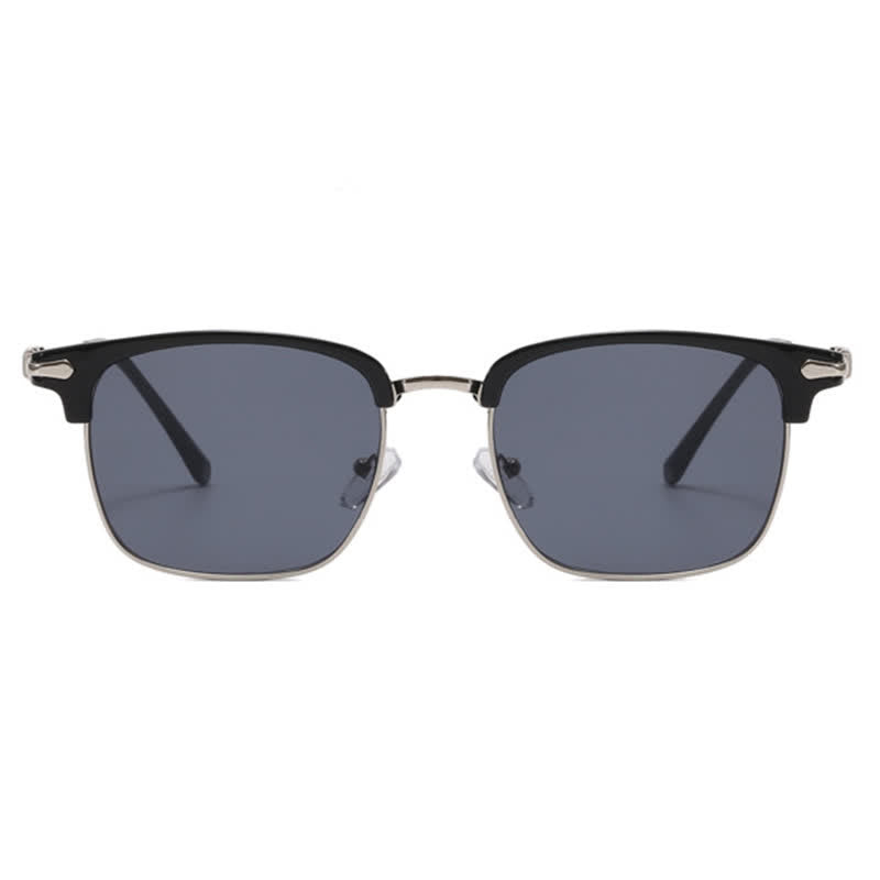 Spykay™ SG60827 Square Frame Trendy Browline Sunglasses