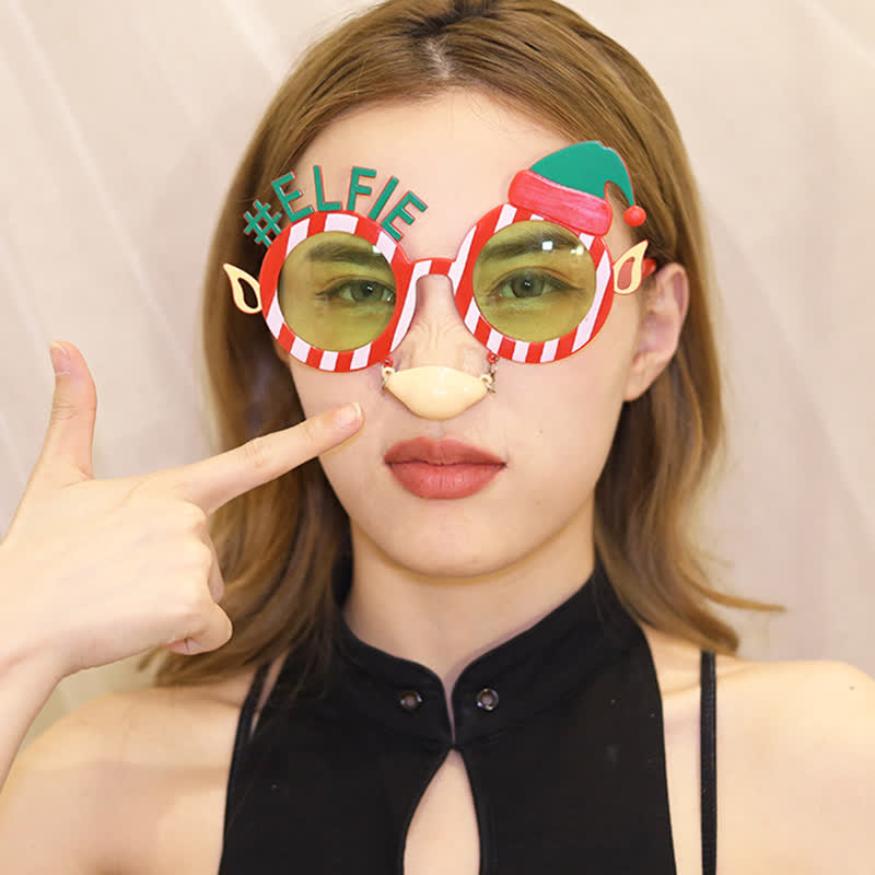 Spykay™ SG60993 Funny Christmas Holiday Sunglasses for Adults&Children