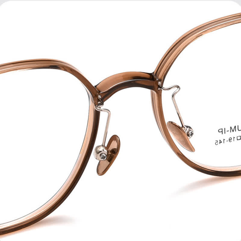 Spykay™ EG26891 Lightweight Round Frame Anti-blue Light Glasses