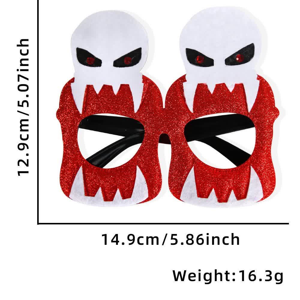 Spykay™ EG26830 Halloween Spooky Bat Pumpkin Skull Glasses for Adult Children