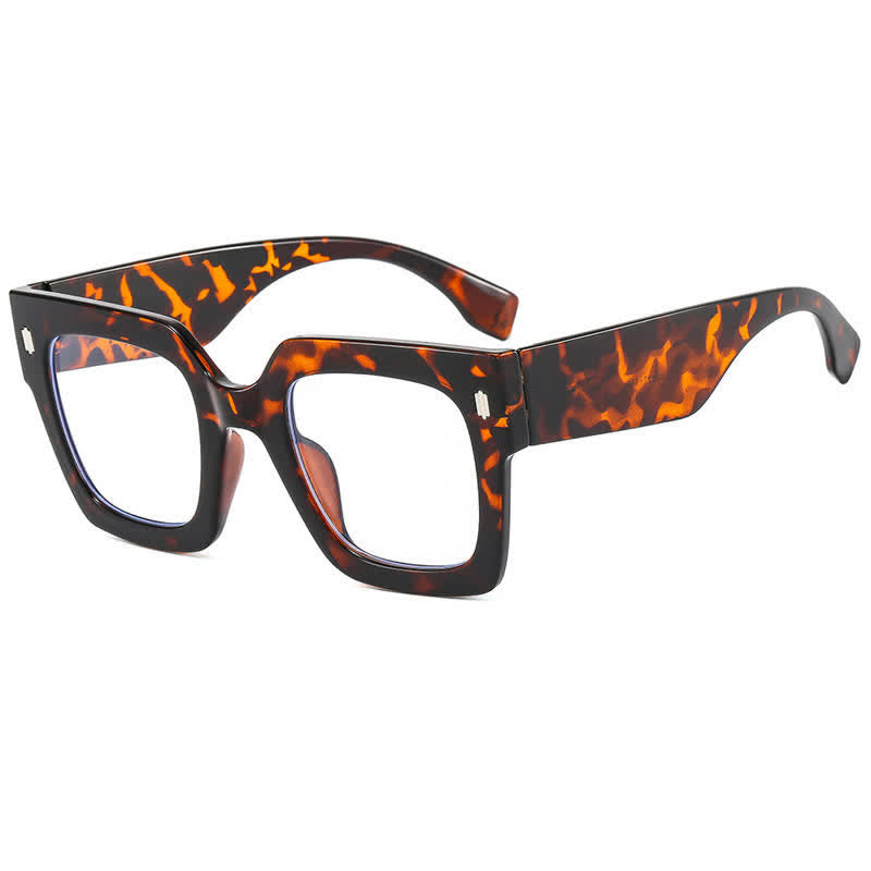 Spykay™ EG26878 Anti-blue Light Oversized Square Thick Frames Eyeglasses
