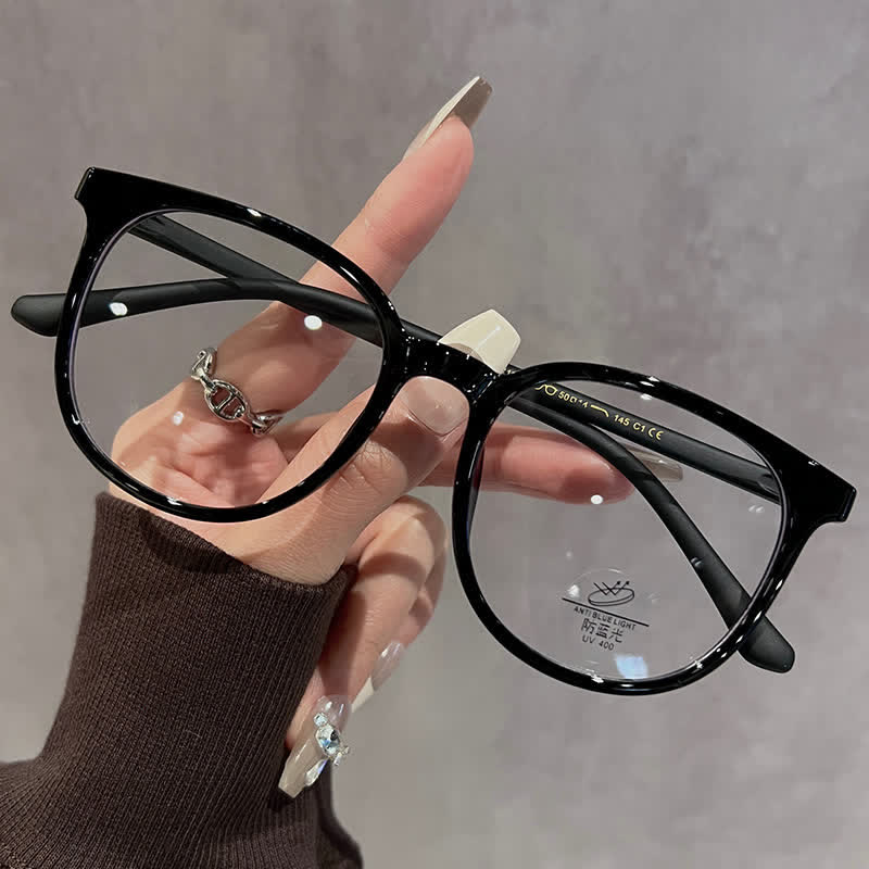 Spykay™ EG26825 Simple Oversized Square Frame Anti-Blue Light Glasses