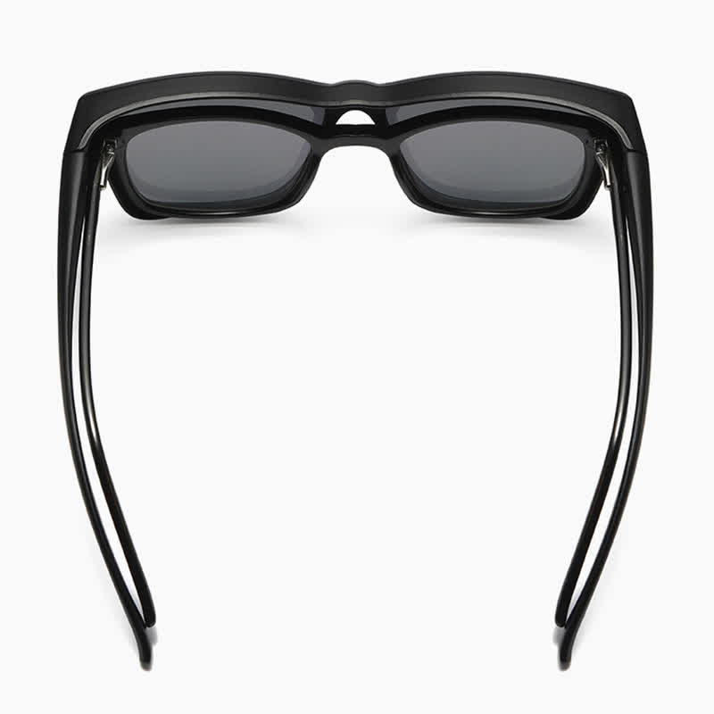 Spykay™ SG61007 Fit Over Glasses Square Frame Polarized Sunglasses for Women Men