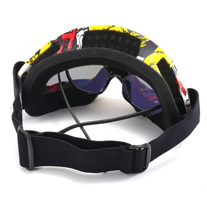 Spykay™ SG61023 Fit Over Glasses Unisex-Adult Anti Wind Ski Goggles for Outdoor Activities