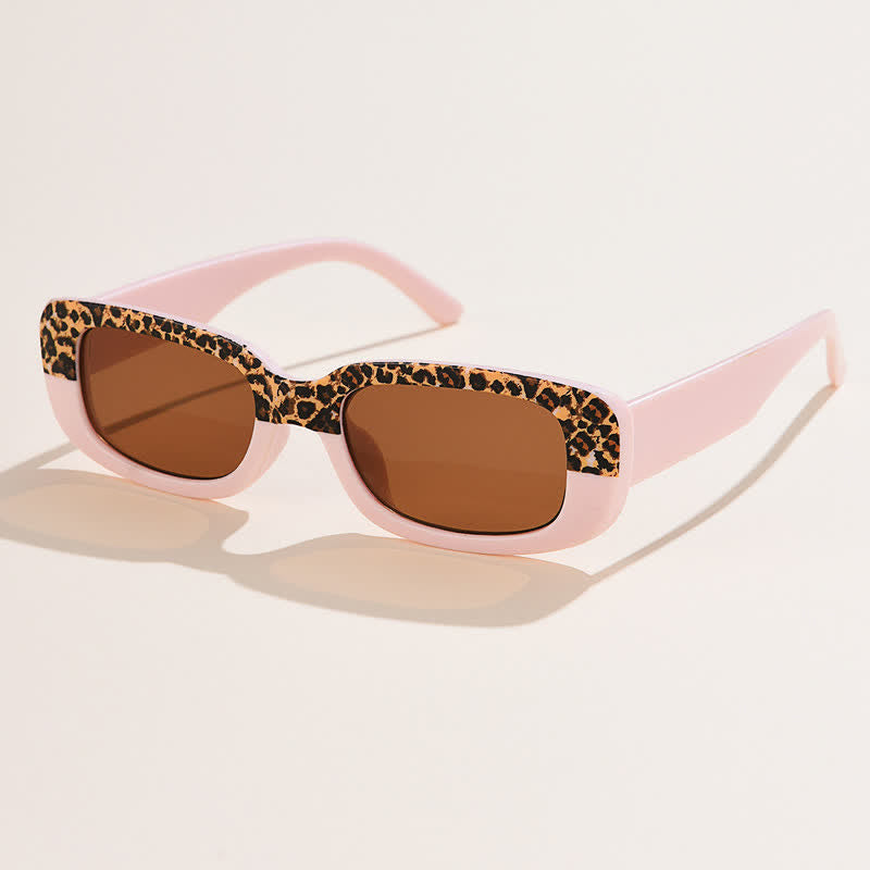 Spykay™ SG60996 Rectangle Small Thick Frame Vintage Sunglasses