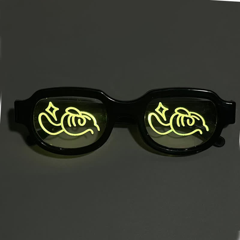 Spykay™ EG26927 HOT LED Glasses Light Up Glow Eyewear for Halloween&Party
