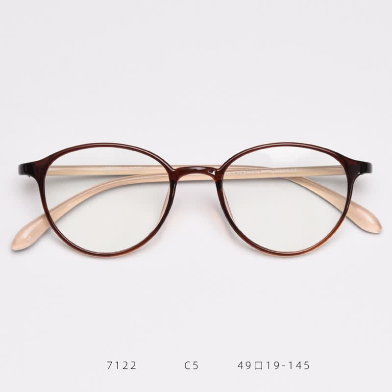 Spykay™ EG26866 Oval Frame Anti-blue Light Simple Classic Lightweight Glasses