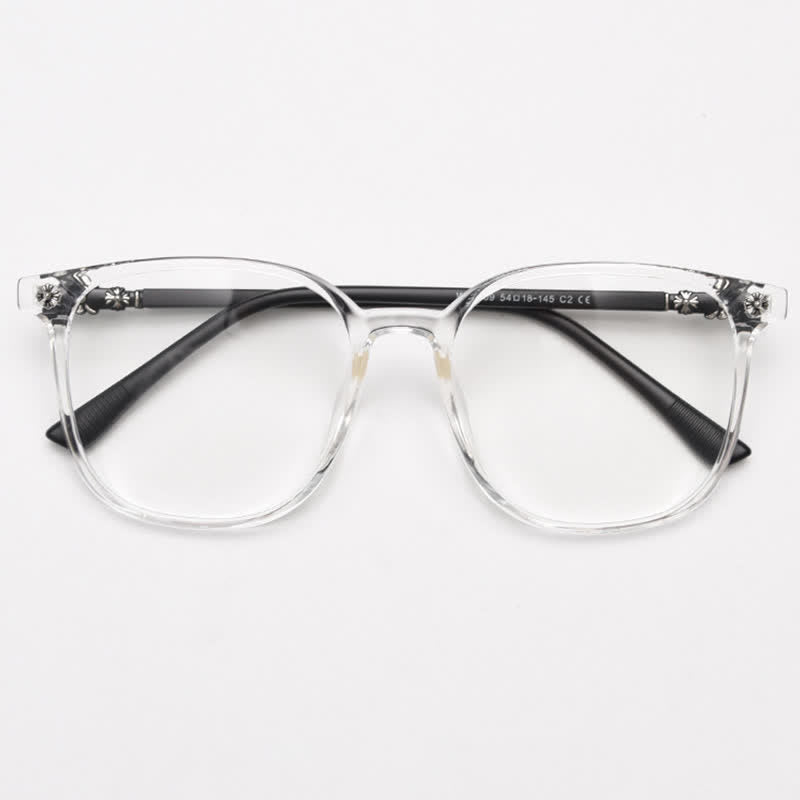 Spykay™ EG26915 Unsiex Classic Square Large Frame Fashion Anti-blue Light Glasses