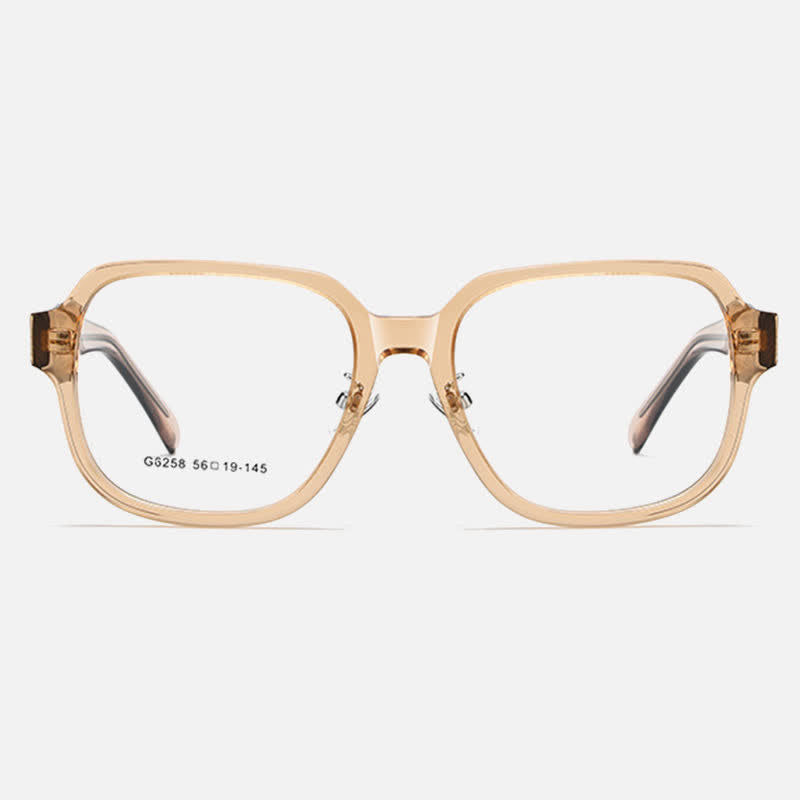 Spykay™ EG26792 Classic Tortoise Shell Pattern Square Frame Anti-blue Light Glasses