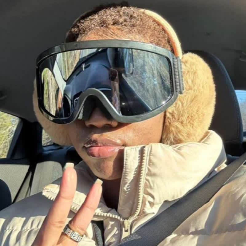 Spykay™ SG61045 Winter Unisex Windproof Motorcycle Goggle, Ski Goggles For Outdoor Activities