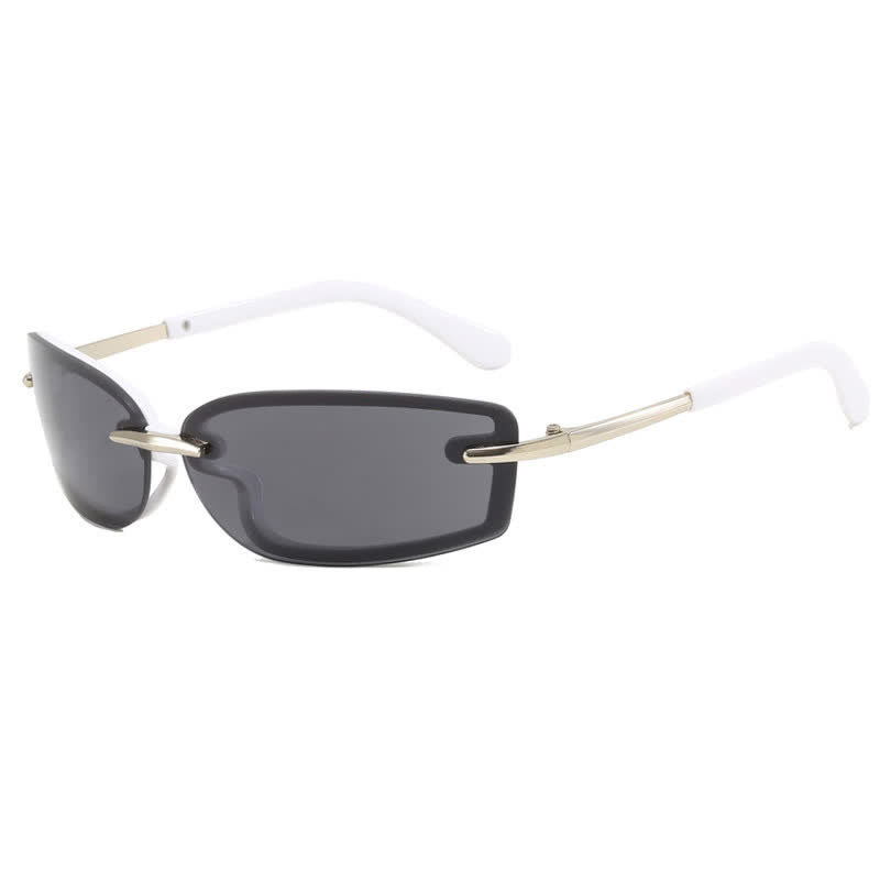 Spykay™ SG60850 Y2K Rimless Rectangle Frame Sunglasses