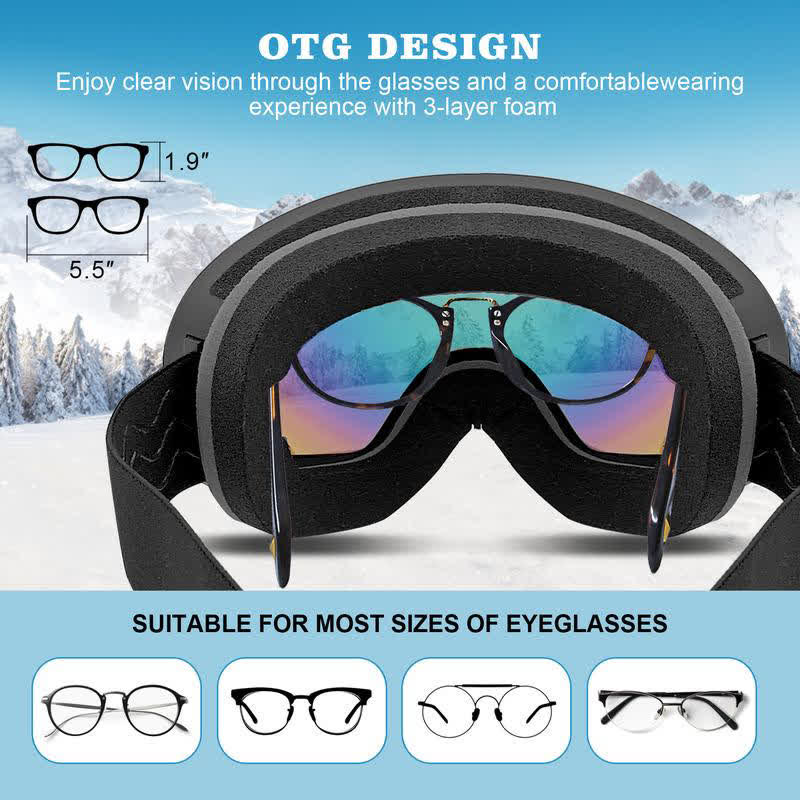 Spykay™ SG60968 HD Anti-Fog Ski Goggles for Men Women