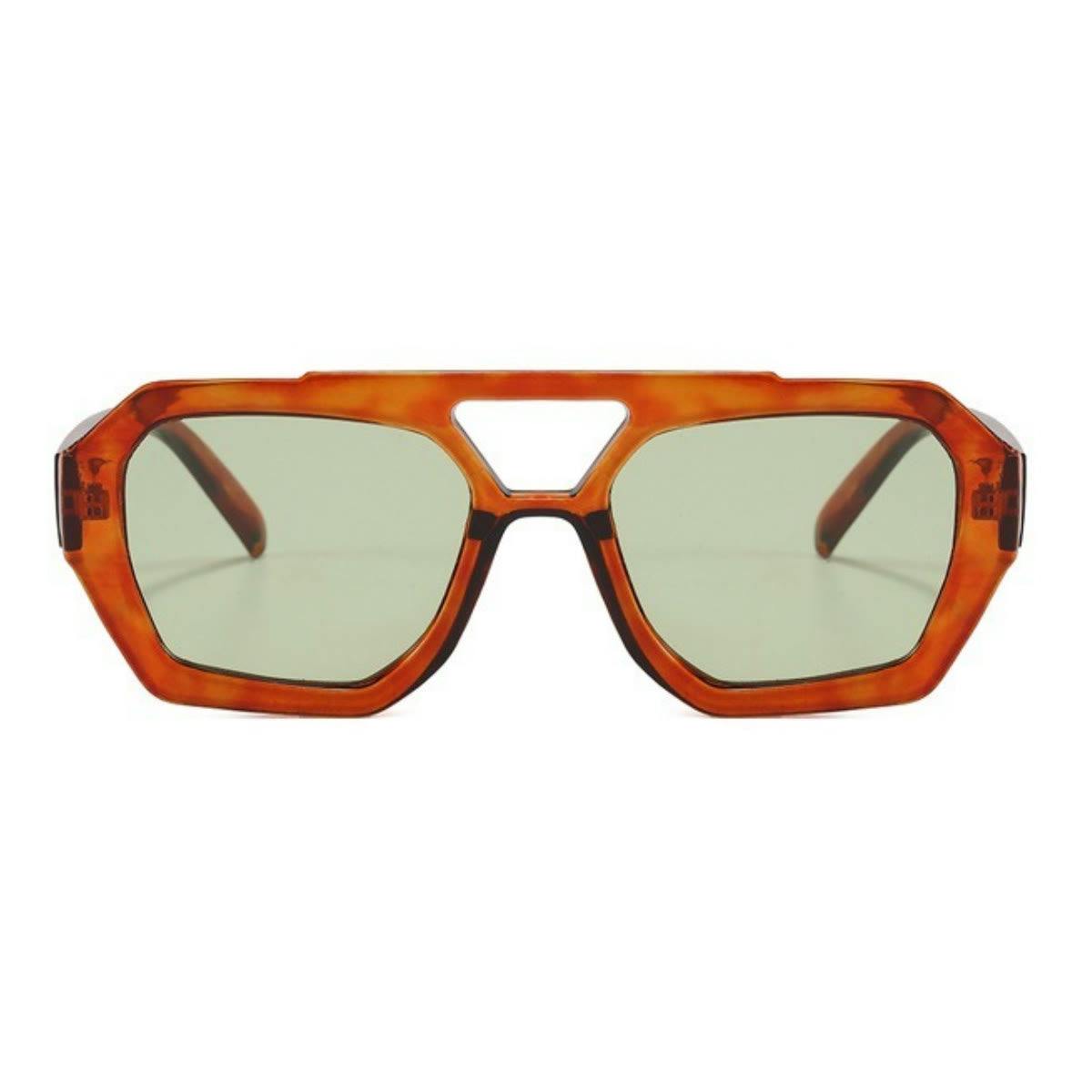 Spykay™ SG1024 Unique Double Bar Irregular Personality Retro Sunglasses