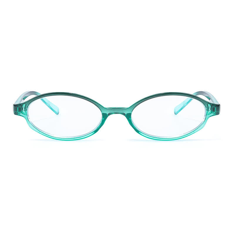Spykay™ EG26885 Anti-blue Light Retro Small Oval Frame Y2K Hipster Eyeglasses