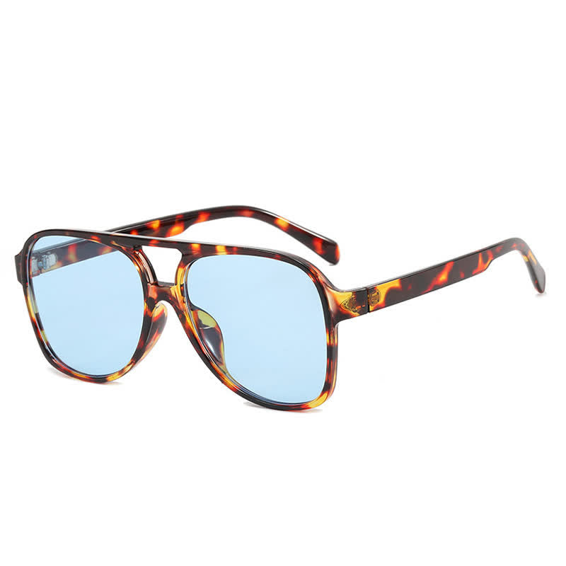 Spykay™ SG60670 Double Bridges Fashion Aviator Sunglasses