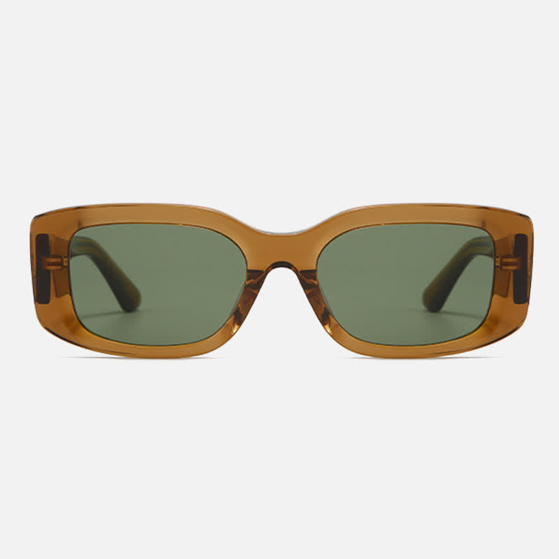 Spykay™ SG60786 Rectangle Frame Star Temples Sunglasses with Nylon Lenses