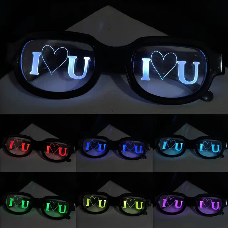 Spykay™ EG26927 HOT LED Glasses Light Up Glow Eyewear for Halloween&Party