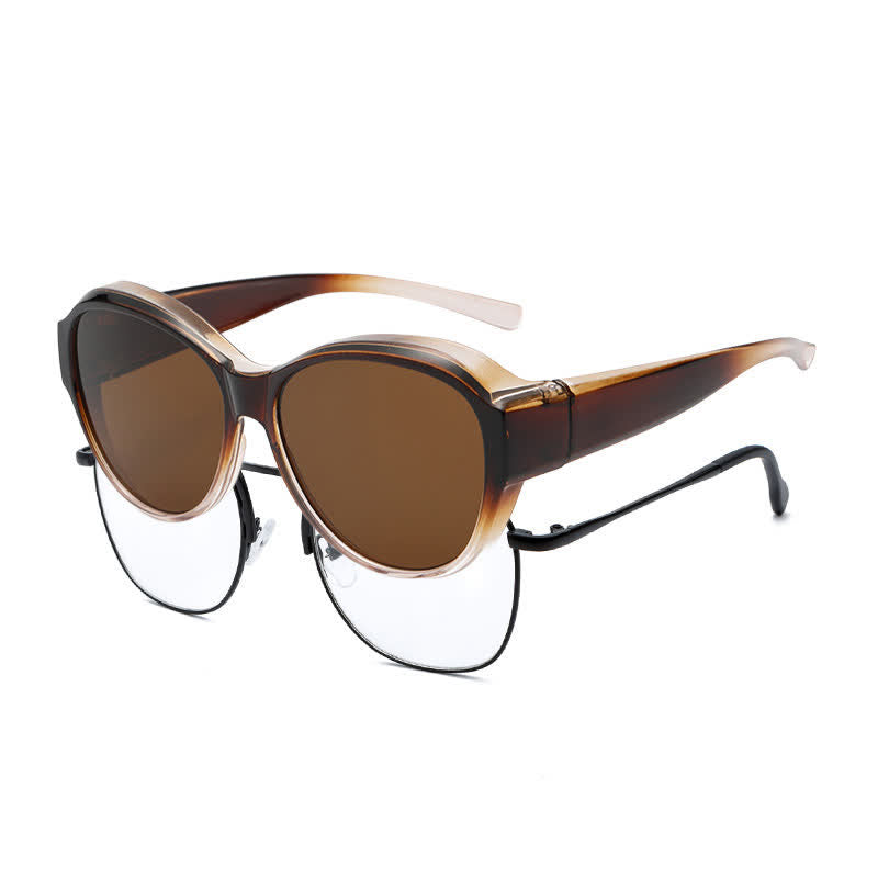 Spykay™ SG61036 Fit Over Glasses Butterfly Frame Polarized Sunglasses