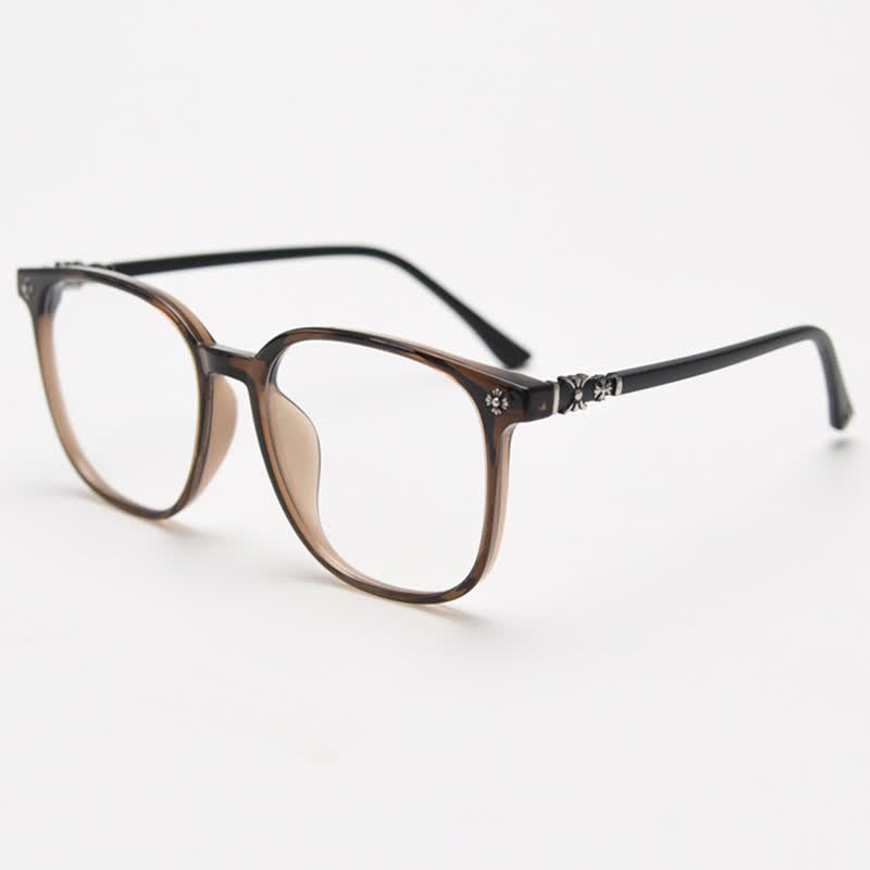 Spykay™ EG26915 Unsiex Classic Square Large Frame Fashion Anti-blue Light Glasses