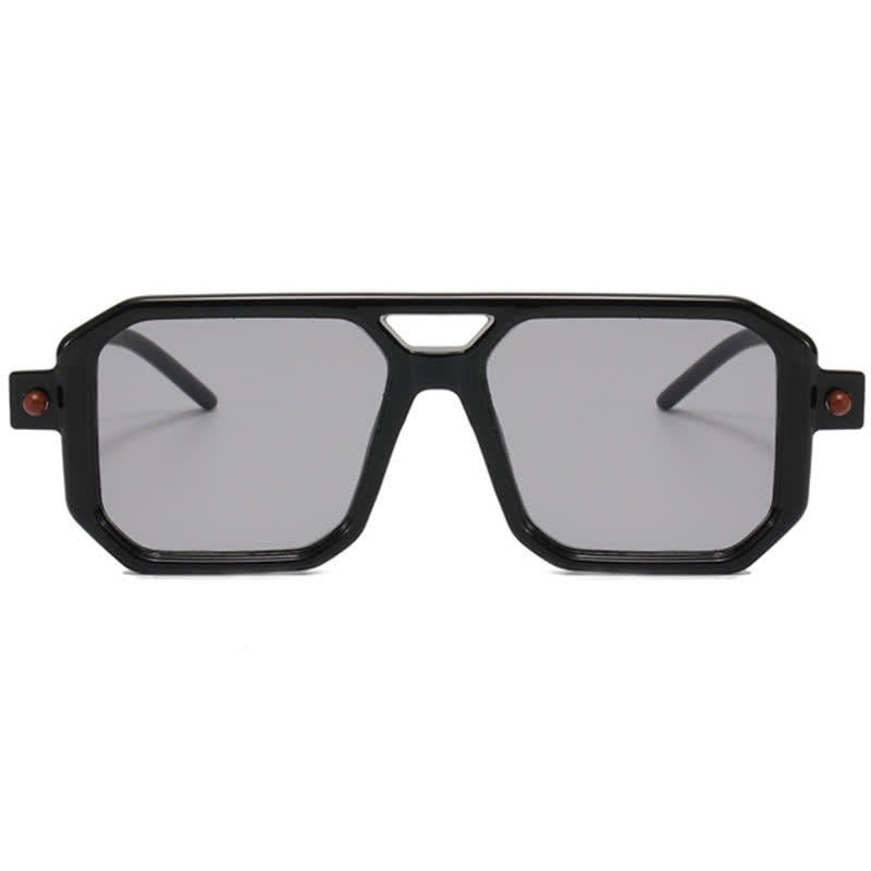 Spykay™ SG60869 Double Bridges Square Frame Sunglasses