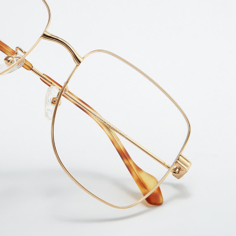 Spykay™ EG26904 Retro Simple Square Frame Anti-blue Light Hipster Glasses