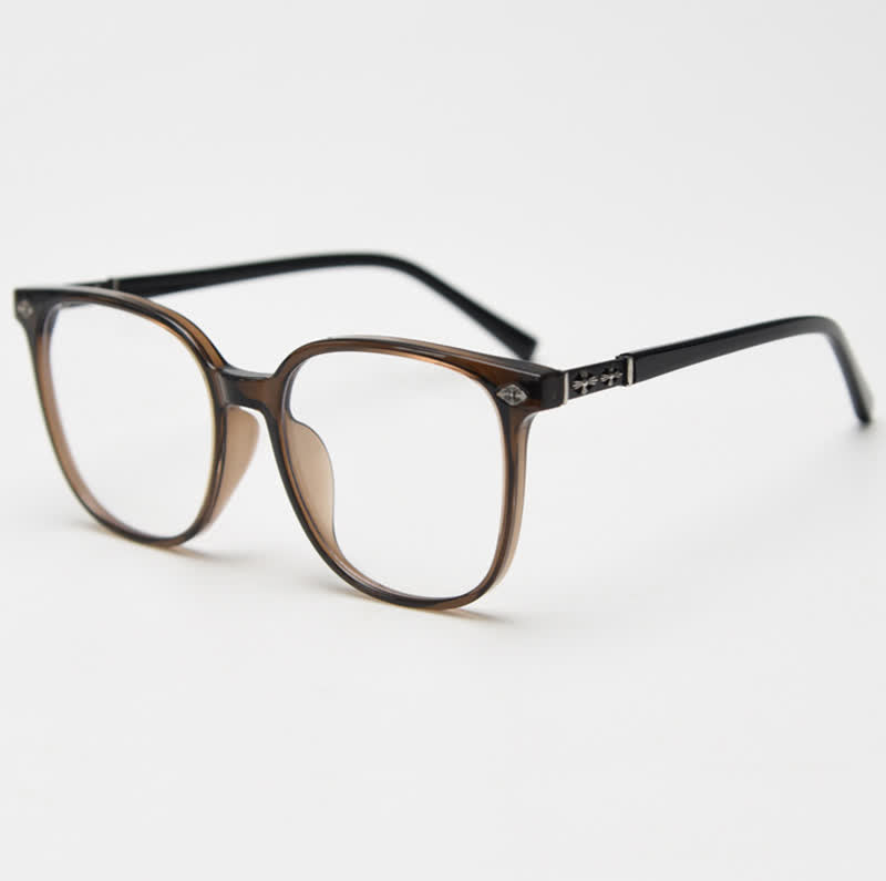 Spykay™ EG26916 Unsiex Retro Square Large Frame Fashion Anti-blue Light Glasses