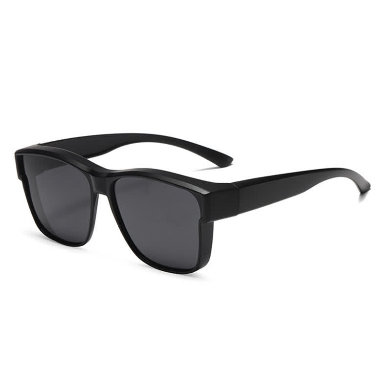 Spykay™ SG61007 Fit Over Glasses Square Frame Polarized Sunglasses for Women Men