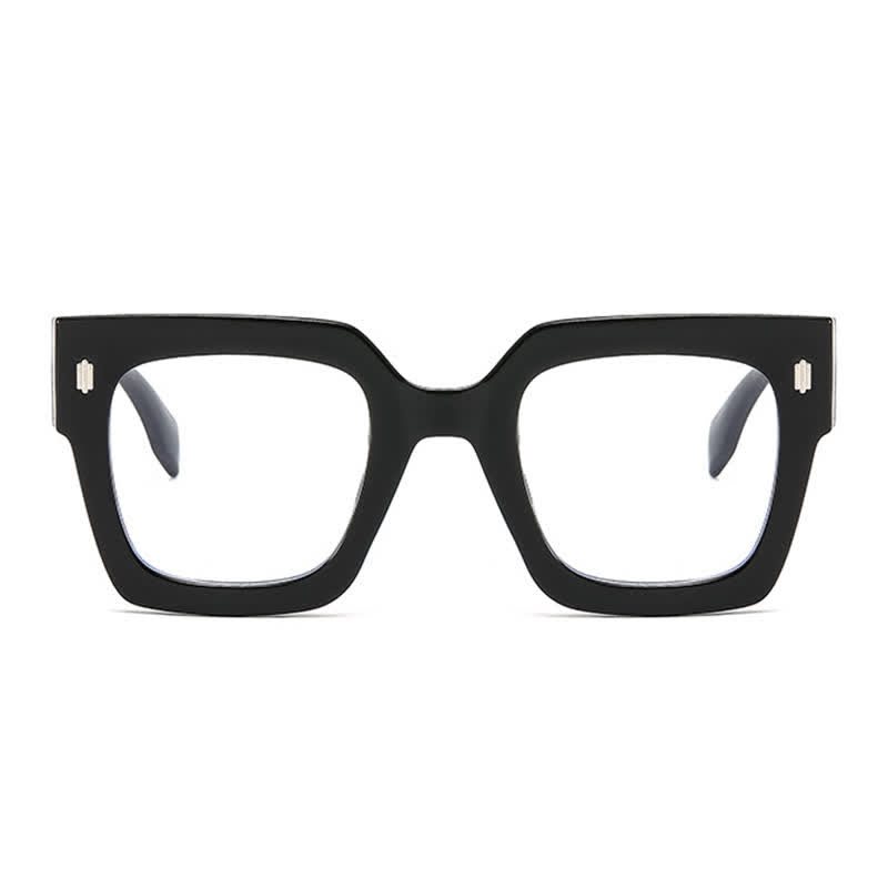 Spykay™ EG26878 Anti-blue Light Oversized Square Thick Frames Eyeglasses