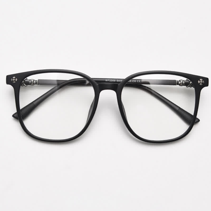 Spykay™ EG26915 Unsiex Classic Square Large Frame Fashion Anti-blue Light Glasses
