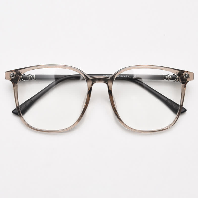 Spykay™ EG26915 Unsiex Classic Square Large Frame Fashion Anti-blue Light Glasses
